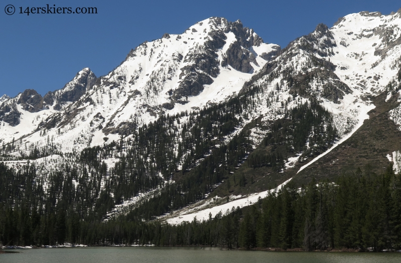 Mt. St. John from Leigh Lake