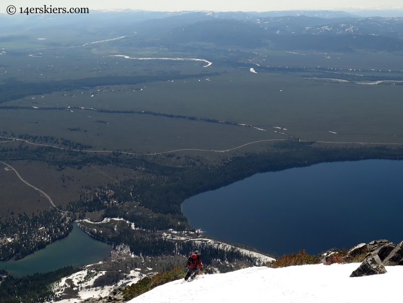 Frank Konsella skiing Mt. St. John