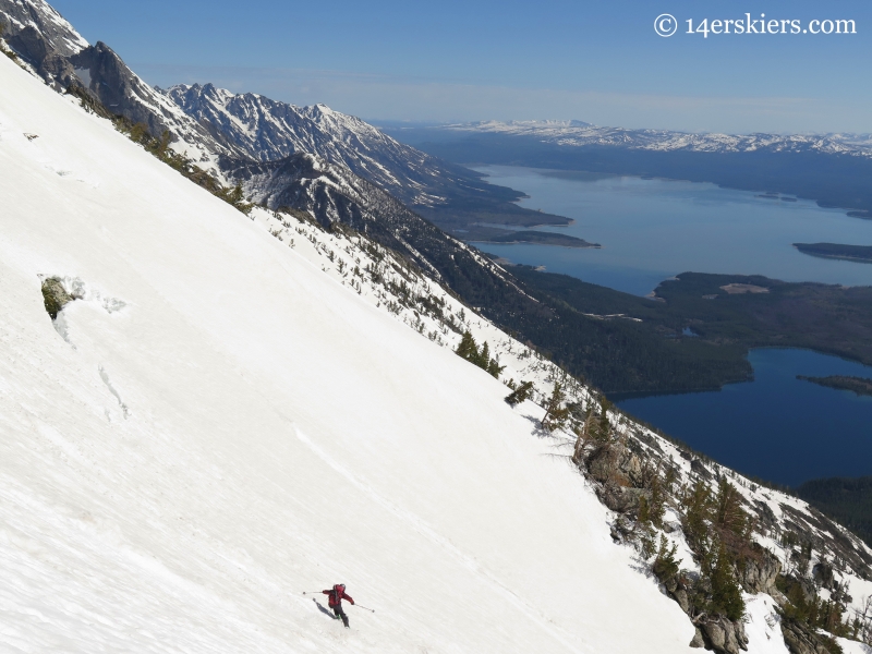 Frank Konsella skiing Mt. St. John