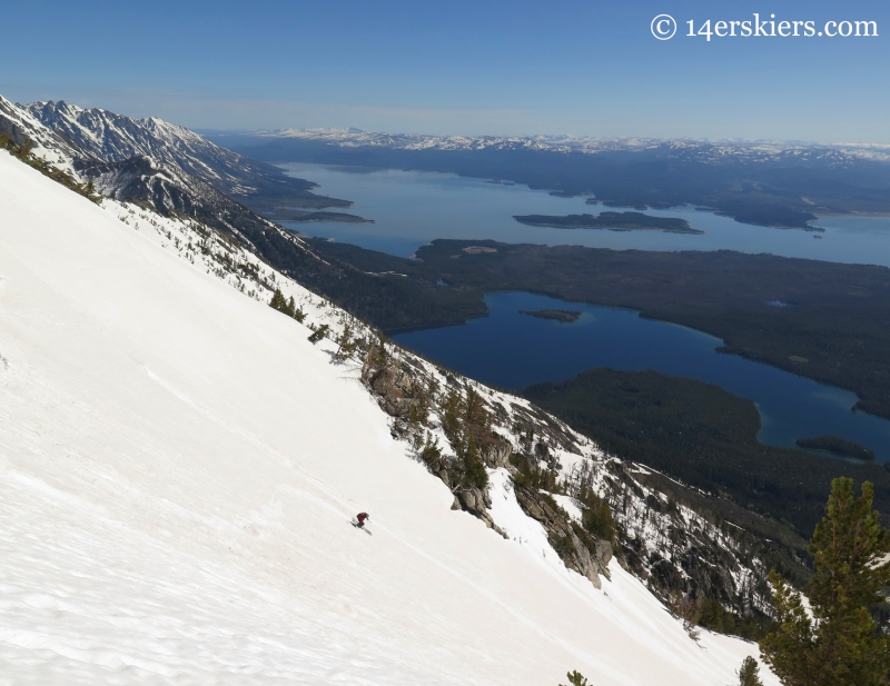 Frank Konsella skiing Mt. St. John