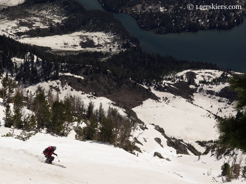 Frank Konsella skiing Mt. St. John