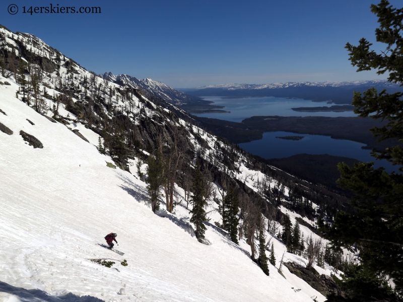 Frank Konsella skiing Mt. St. John