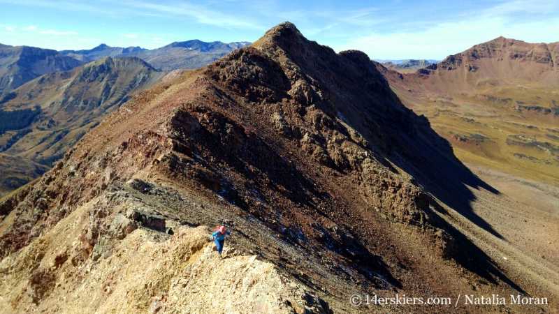 hiking Unnamed 13,130'