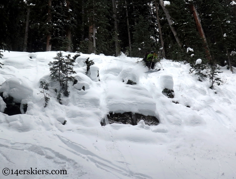 pillow skiing crested butte