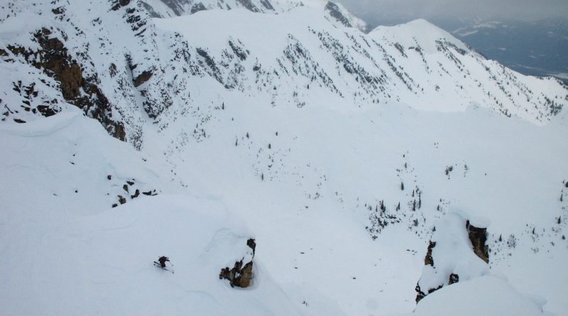 Skiing at Whitefish, Montana