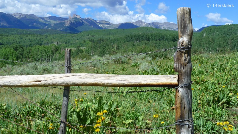 Another view of the Castles from Swampy Pass trail.