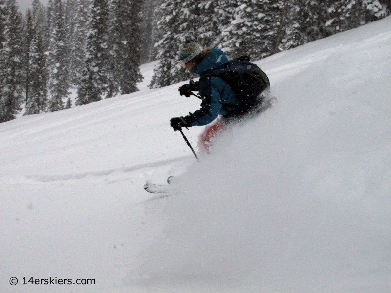 Milking turns on the best powder day of the year at the ski resort - the day after it closed.