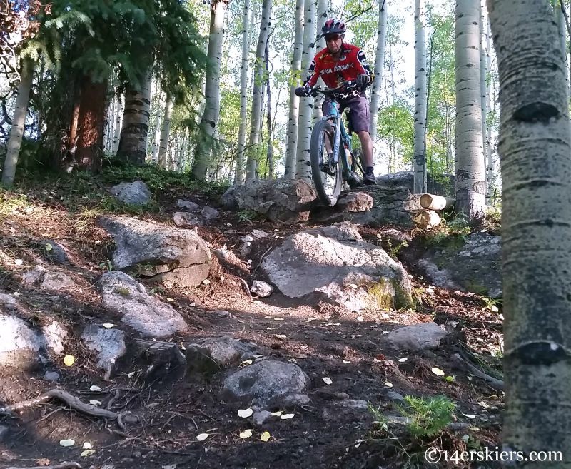 Frank Konsella riding Boulder Mason at Crested Butte Mountain Resort