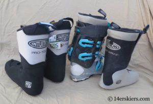 Intuition liners for ski boots