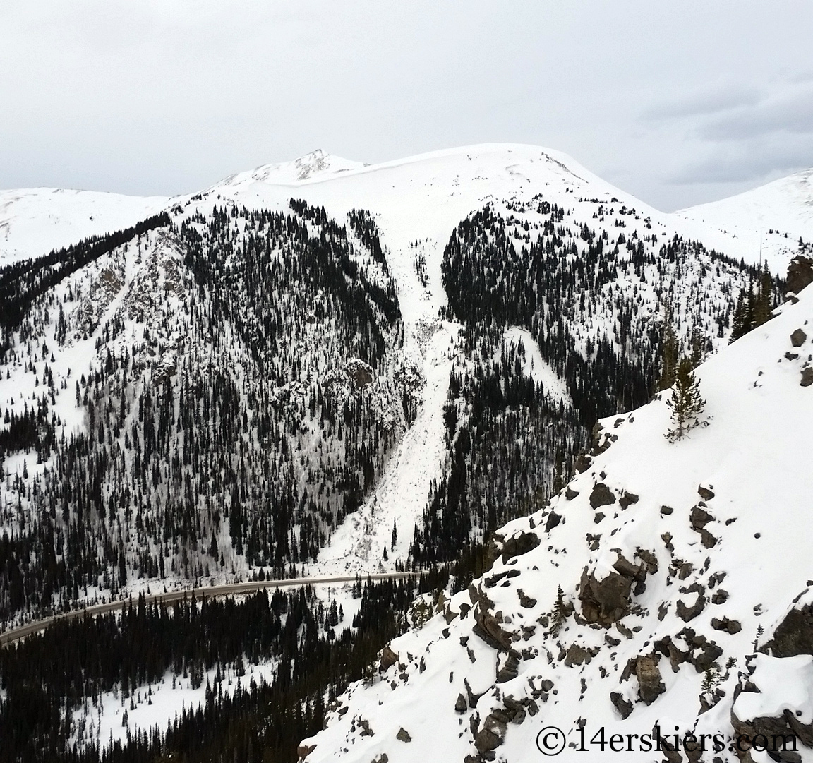 Loveland Pass - Widow Maker & Hippie Trees