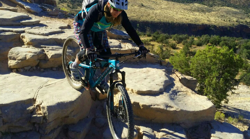 Brittany Konsella Mountain biking in Fruita