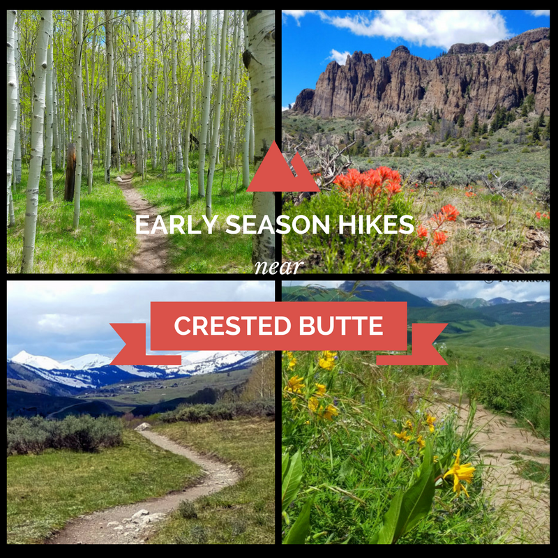 Early Season Hikes near Crested Butte