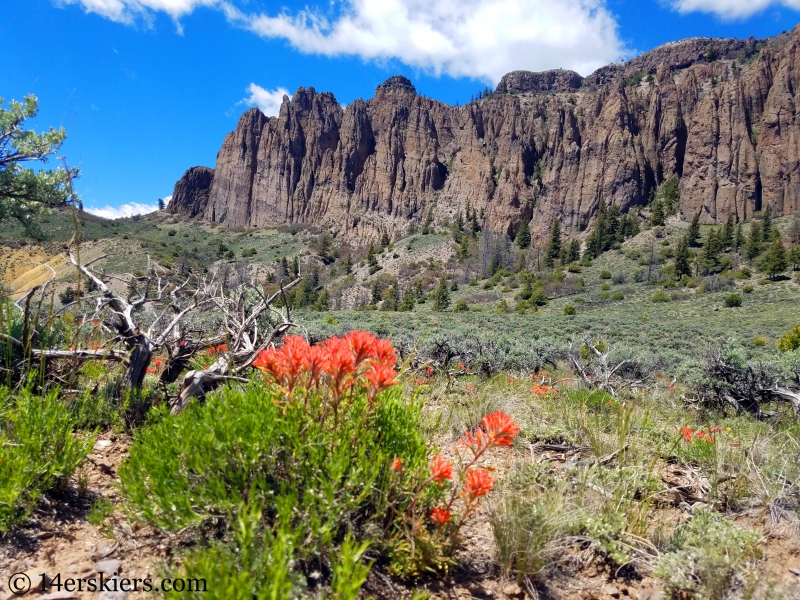 Hiking Dillon Pinnacles Trail