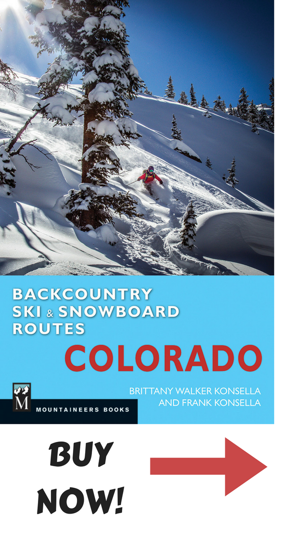 Colorado backcountry skiing guidebook