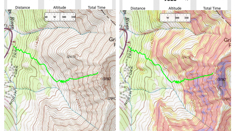 Using Gaia GPS App for backcountry skiing navigation