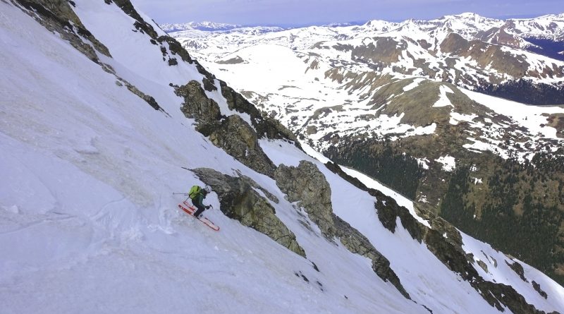 TR: Late Season Lines – The Emperor Couloir on Torreys (26 June 2019)